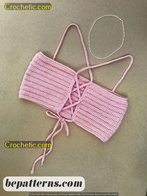 Crochet tube top