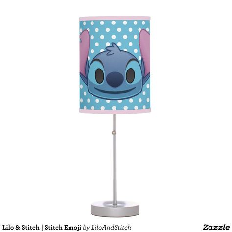 Lilo & Stitch Stitch Emoji Table Lamp - Emoji Gifts Gift Idea. Teen Lamps, Teen Table, Stitch Emoji, Girl Room Makeover, Stitch Room, Disney Character Makeup, Stitch Nursery, Red Velvet Cheesecake Brownies, Angel Stitch