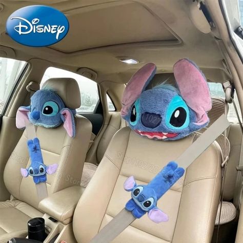 Just found this amazing item on AliExpress. Check it out! $2.82 40％ Off | Disney Cartoon Stitch Car Headrest Neck Pillow Universal Seat Lumbar Safety Belt Cover Auto Interior Accessories Christmas Gifts Stitch Car Accessories, Stitch Gifts Disney, Stitch Room Ideas, Stitch Things, Disney Pillows, Lilo And Stitch Characters, Lilo And Stitch Merchandise, Disney Room Decor, Cartoon Stitch