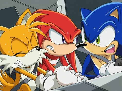 Sonic X Screenshots, Sonic Tails And Knuckles, Tails And Knuckles, Tails Sonic The Hedgehog, Sonic Satam, Scenecore Art, Sonic Tails, Sonic X, Sonic Heroes