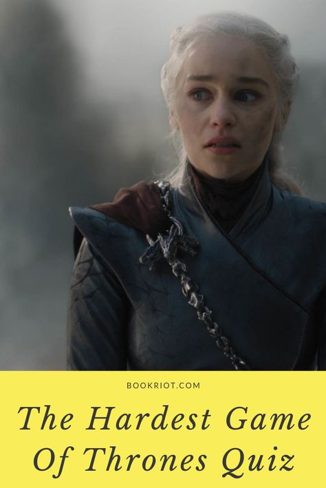 How well do you know GAME OF THRONES? Take this quiz and find out.   quizzes | bookish quizzes | book quizzes | game of thrones quiz | quizzes for game of thrones fans | game of thrones Game Of Thrones Quiz, Book Quizzes, Quizzes Games, Game Of Thrones Books, Trivia Quizzes, Game Of Thrones Fans, Can You Be, What It Takes, Book Nerd