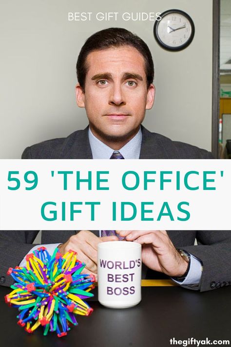 Become the world’s best boss (or friend) using The Office super fan gift guide. Snag a drinking glass for your group’s Meredith, a cute t-shirt for the Pam to your Jim, or a game the entire party planning committee can rock together. You’re bound to secure a Dundie for ‘Most Likely to Distract the Office with The Office’ award. The Office Christmas Gifts, The Office Gifts Boyfriend, Funny Gifts For Boss, The Office Gifts Diy, Male Boss Gift Ideas, Dundie Awards, The Office Themed Gifts, Dundie Awards Ideas, Employee Gift Ideas From Boss