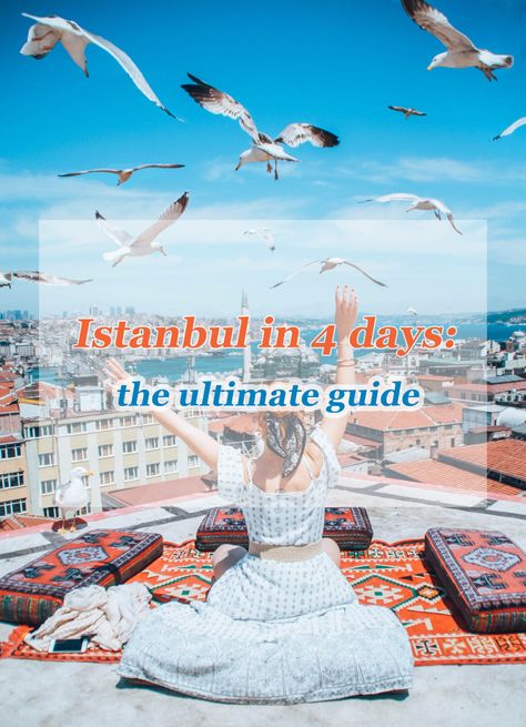 What to do in Istanbul in 4 days? The ultimate guide of must-see spots! - Blondie Wanderlust Istanbul Guide, Georgia Trip, Istanbul Travel Guide, Europe Travel Essentials, Dolmabahçe Palace, Istanbul Turkey Photography, Turkey Travel Guide, Visit Istanbul, Travel Istanbul