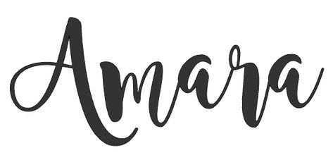 Amara Tattoo, Amara Name, Amara Core, Name In Cursive, Clothes Business, Calligraphy Artwork, My Little Pony Party, Organizing Services, Name Tattoo Designs