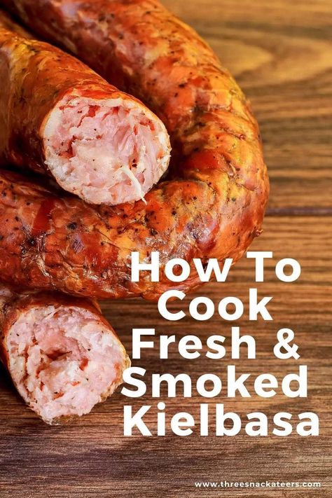 Smoked Kielbasa, Kabasa Recipes, Grilled Kielbasa, Polish Sausage Recipes, Polska Kielbasa, How To Cook Kielbasa, Kielbasa Recipes, Polish Sausage, Kielbasa Sausage