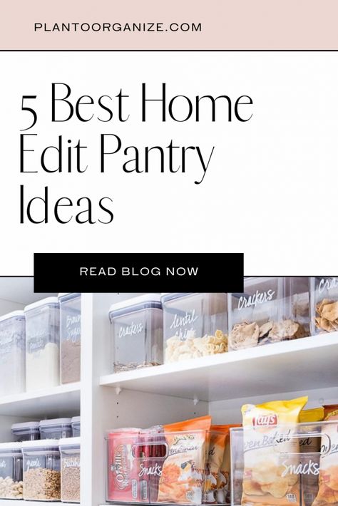 Pantry Organization Home Edit, Pull Out Pantry Organization, Home Edit Pantry Organization, Home Edit Organization, The Home Edit Pantry, Home Edit Pantry, Walk In Pantry Organization, Corner Pantry Organization, Best Pantry Organization