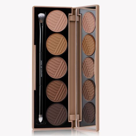 Baked Browns Il Eyeshadow Palette Neutral Eyes, Matte Eyeshadow Palette, How To Apply Eyeshadow, Burnt Sienna, Dose Of Colors, Brown Eyeshadow, Cocoa Brown, Matte Eyeshadow, Brown Shades