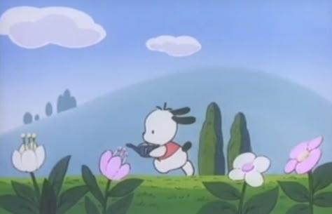 Pochacco Computer Wallpaper, Pochacco Header, Pochacco Wallpaper Desktop, Pochacco Banner, Dope Cartoons, Y2k Pfp, Cute Laptop Wallpaper, Header Banner, Cartoon Icons