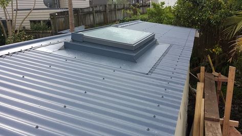 Zincalume Roof, Galvanised Roof, Galvanized Metal Roof, Galvanized Roofing, Standing Seam Roof, Outside Of House, Metal Roofs, Roof Installation, Standing Seam