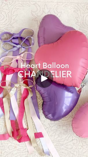 22K views · 2.3K reactions | Turning ordinary💗balloons into extraordinary✨ Ombré, all pink, purple or one solid color… MAKING this one for Valentines Day season at home celebrations is gold! + It was truly fun to create! . Want to MAKE this one?! Mylar heart balloons Air balloon pump String Packaging tape Gaffer tape Ladder . My exact supplies 🔗 in stories + all your preferred places✨ My LTK or website . Save for when you want to go MAKE🫶🏻 . . . . . . . . . . . . . . . . . . . . . . . #holidayswithkids #daddydaughterdate #diyvalentine #daddydaughterday #valentinesurprise #partydiy #diypartydecor #pinkholiday #kidspartydecor #kidspartydecorations #diyblogger #craftygirl #balloondecorations #kidsvalentines #balloondecoration #balloondecorationideas #makermom | S T E P H ⭐️DIY Creator + How To Make A Heart Balloon Arch, Balloon Chandelier Diy, Heart Balloons Decoration, Balloon Chandelier, Valentines Surprise, Valentines Balloons, Gaffer Tape, Pink Day, Daughters Day