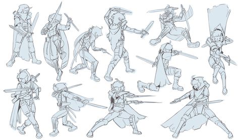 Dual Swords, Action Pose Reference, Character Poses, Dynamic Poses, Figure Drawing Reference, Action Poses, Art Poses, Drawing Poses, Drawing Reference Poses