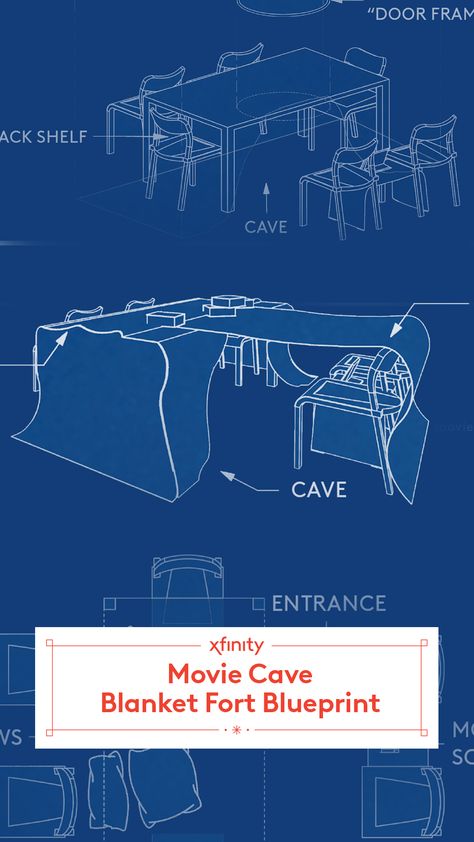 Pillow Fort Blueprints, Pillow Fort Tutorial, Big Blanket Fort, Fort Blueprints, Fort Ideas Indoor, Sleepover Fort, Dream Sleepover, Crazy Forts, Sofa Fort