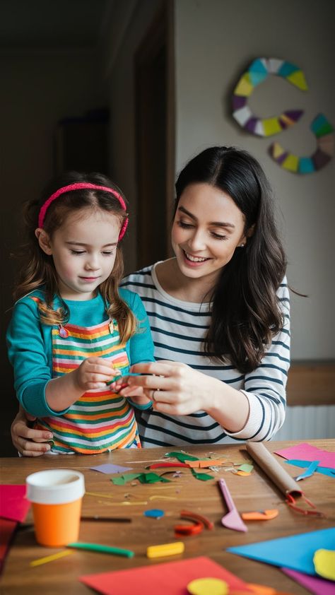 🧩Craft Time Fun!🎨  Looking for simple and creative craft ideas to enjoy with your kids at home? We've got you covered!  From colorful paper crafts to fun recycling projects, these easy DIY activities will spark creativity and make unforgettable memories. Plus, crafting together enhances fine motor skills, boosts imagination, and strengthens parent-child bonds.  Let's get crafty!🖍️🖌️  #CraftIdeas #ParentingHacks #CreativeKids #FamilyTime #EarlyChildhoodEducation #CraftyKids #KidsActivities Diy Activities, Recycled Projects, Crafty Kids, Early Childhood Education, Motor Skills, Learning Centers, Craft Time, Creative Kids, Fine Motor Skills