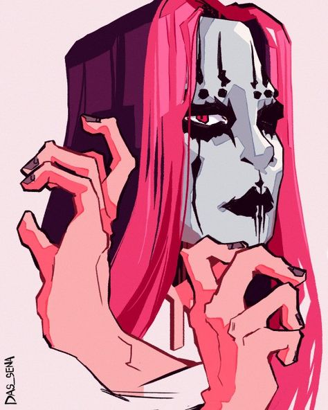 Joey Jordison, Arte Punk, Knight Art, Art Corner, Goth Art, Heavy Metal Bands, Art Style Inspiration, Slipknot