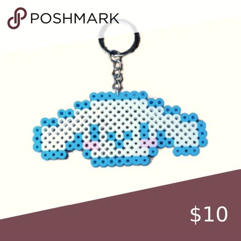 Perler bead cinnamon roll keychain Cinnamon Roll Perler Beads, Crafty Creations, Pixel Art Pattern, Bead Pattern, Stitch Art, Perler Bead Patterns, Cinnamon Roll, Cross Stitch Art, Perler Bead