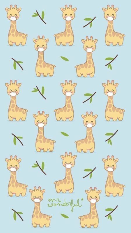 Mr Wonderful, Cute Giraffe, Wallpaper Iphone Disney, Trendy Wallpaper, Cute Disney Wallpaper, Iphone Background Wallpaper, Homescreen Wallpaper, Pastel Wallpaper, Kawaii Wallpaper