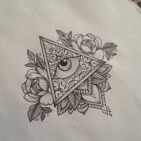 3rd Eye Tattoo, Eye Tattoo Meaning, Eye Tattoo Design, Infected Tattoo, Hamsa Tattoo Design, Third Eye Tattoos, All Seeing Eye Tattoo, Mangas Tattoo, Triangle Eye