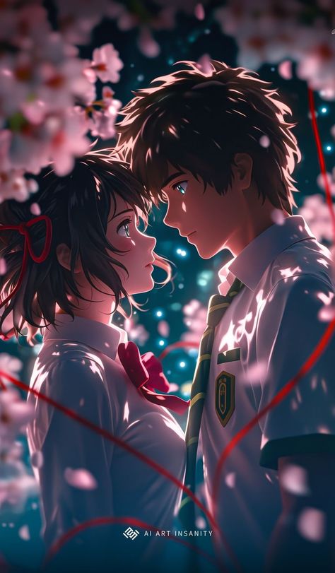 Tekken Wallpaper, Your Name Wallpaper, Kimi No Nawa, Photo Manga, Your Name Anime, Anime Picture Hd, Anime Lock Screen Wallpapers, Animation Wallpaper, Love Animation