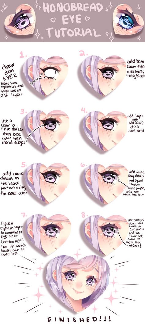 Shiny Eye Coloring Tutorial by HonoBread on DeviantArt Clip Studio Paint Tutorial, Shading Reference, How To Draw Anime, Eye Drawing Tutorials, Shiny Eyes, Anime Tutorial, How To Shade, Draw Anime, Coloring Tutorial