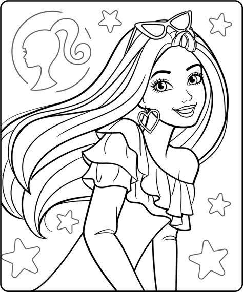 Barbie Coloring Page Coloring Pages Taylor Swift, Coloring Pages Dragon, Coloring Pages Barbie, Coloring Pages Autumn, Coloring Pages Princess, Coloring Pages Summer, Autumn Coloring Pages, Coloring Pages Animals, Friends Coloring Pages