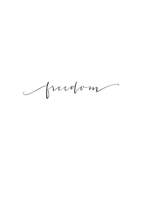 Freedom Tattoo, White Background Quotes, Background Quotes, Petite Tattoos, Line Art Tattoos, Art Tattoos, Tattoos Ideas, Minimal Tattoo, Feminine Outfit