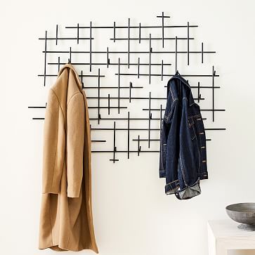 Marlow Coat Rack Entryway Coat Rack, Coat Storage, Wall Coat Rack, Mud Room Storage, Coat Closet, Entryway Storage, Entryway Organization, Stylish Curtains, Hook Wall