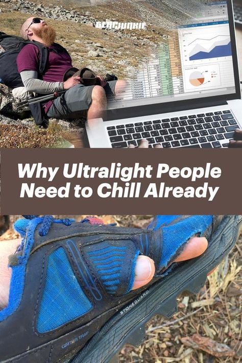 Not everybody wants to be an ultralight backpacker. That's OK. We just have to convince ultralight backpackers that it's OK. Ultralight Backpacking, It's Okay, Backpacking, Hiking