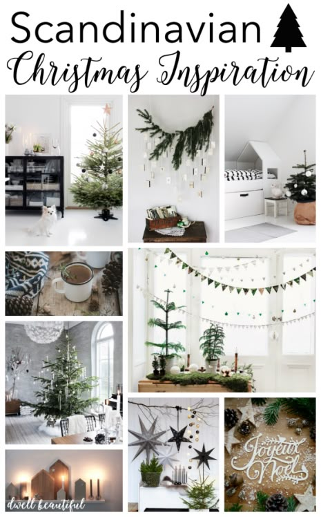 Scandinavian Christmas Inspiration - check out these beautiful home decor idea and styles for all the rooms of your home and get tips and tricks on how to get the Scandi design look in your very own home! Jul Diy, Scandi Christmas, Swedish Christmas, Simple Christmas Decor, Nordic Christmas, Minimalist Christmas, Scandinavian Decor, Noel Christmas, Decor Minimalist