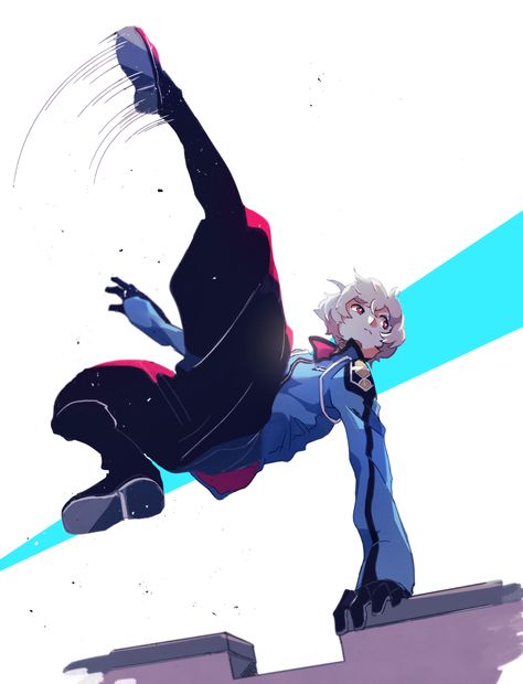 Kuga Yuma, Jumping Poses, World Trigger, Anime Head, Anime Devil, Body Pose Drawing, Art Poses, Parkour, Anime Poses Reference