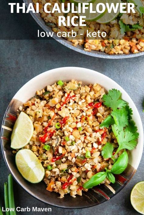 Cauliflower Mexican Rice, Thai Cauliflower, Mexican Cauliflower, Tasty Cauliflower, Tartiflette Recipe, Cauliflower Fried Rice Recipes, Keto Protein, Recipes Rice, Mexican Rice Recipes