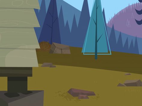 Camp Wawanakwa Scenery - 9 - Cabin Side Total Drama Background, Drama Background, Reference Background, Camp Wawanakwa, Island Background, Scene Background, Drama Total, Drama Island, Total Drama Island