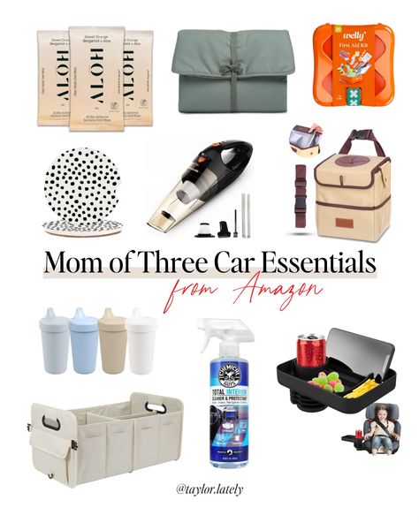 These are my all time favorite car essentials as a mom of 3. These will help you travel with ease! Car Essentials | Car Must Haves | Travel Essentials | Car Trash Can | Travel Car Seat | Car Trash | Car Cleaning | Toddler Car | Kid Car | Traveling with Kids Family Car Essentials, Mom Car Kit, Mom Car Kit Essentials, Travel Ideas For Kids Car, Baby Emergency Car Kit, Travel Car Seat, Chemical Guys, Toddler Car, Trash Can For Car