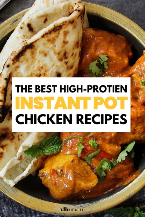 instant pot chicken recipes High Protein Instant Pot Meals, Instant Pot High Protein Recipes, Healthy Instant Pot Recipes Clean Eating, Chicken Instant Pot Recipes Healthy, Protein Instant Pot Recipes, High Protein Instant Pot Recipes, Healthy Instapot Recipes, Chicken Recipes Quick, Instant Pot Chicken Recipes