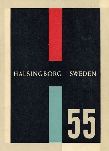 Helsingborg Exhibition 1955 - Wikipedia, the free encyclopedia Typeface Poster, Scandinavia Design, Letter Art Design, Graffiti Illustration, Hand Lettering Fonts, Vintage Graphic Design, Graphic Design Layouts, Graphic Design Photography, Simple Graphic