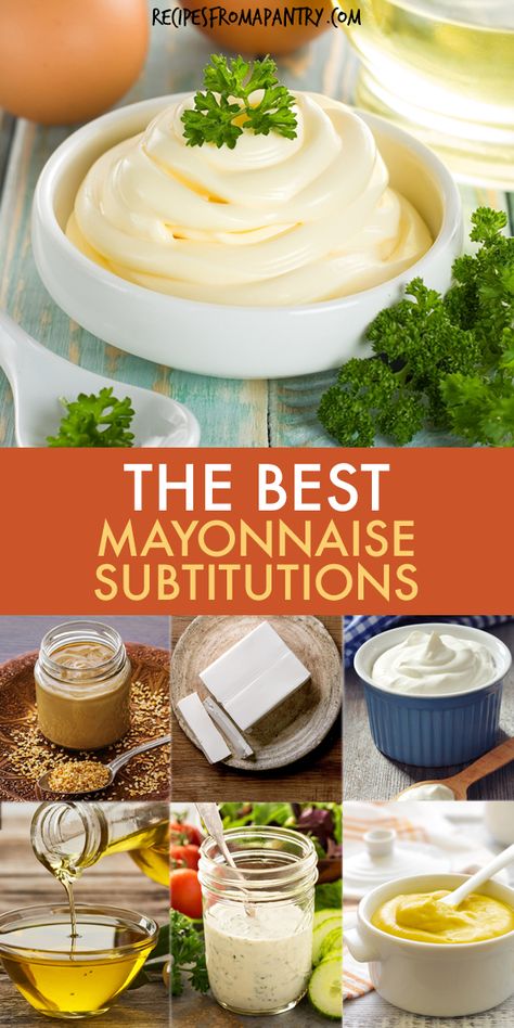 Low Fat Mayonnaise Recipe, Mayo Replacement, Mayonnaise Substitute, Substitute For Mayonnaise, Mayo Substitute, Worcestershire Sauce Substitute, Healthy Mayonnaise, Healthy Mayo, Substitute Ideas