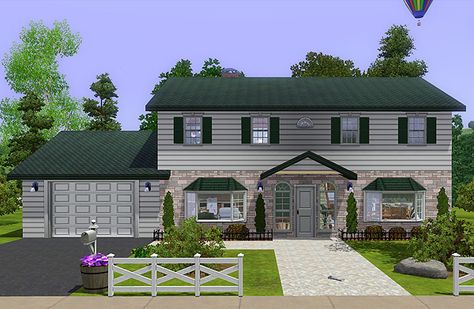 sims 3 house Sims 3 Houses Ideas, Sims4 Houses, Suburban Houses, Mansion Bedroom, Minecraft Houses Survival, Sims 3 Cc Finds, Minecraft Houses Blueprints, Sims Houses, Suburban House