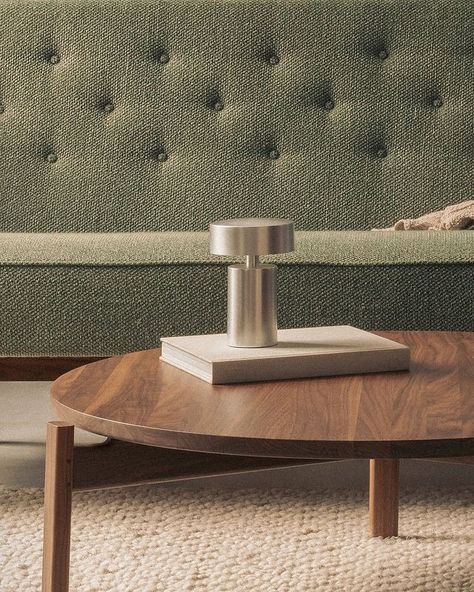 Audo Copenhagen (@audocph) • Instagram photos and videos Lounge Table, The Passage, Solid Walnut, Round Shape, Copenhagen, Walnut, Lounge, Coffee Table, Bring It On