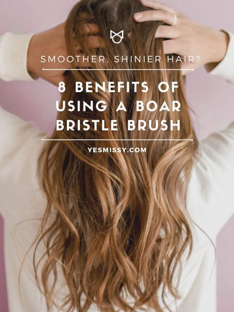 Smoother shinier hair is just one of the benefits of boar bristle brushes. Check out the post for more.. yesmissy.com Boar Bristle Brush Benefits, Diy Body Butter Recipes, Mango Body Butter, Body Butter Recipe, Boar Hair Brush, Boar Brush, Boar Bristle Hair Brush, Diy Body Butter, Scalp Brushing