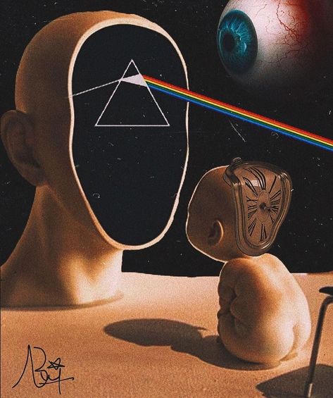 Dark Side Of Moon, Pink Floyd Art, Pink Floyd Dark Side, Dark Side Of The Moon, David Gilmour, Brain Damage, Model Inspo, The Dark Side, Moon Art