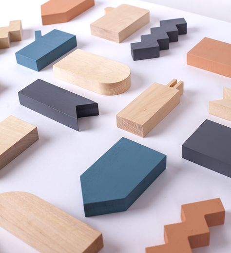 Design graduates: Toms Babčuks ← FOLD Abstract Figures, Cadeau Diy, Main Idea, Wooden Shapes, In The Clouds, A Stick, Wood Toys, Montessori Toys, Felt Fabric