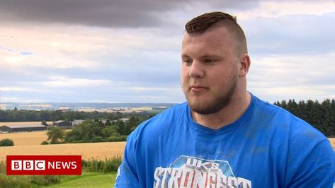 Scot Tom Stoltman retains World's Strongest Man title - BBC News Tom Stoltman, Brian Shaw, World's Strongest Man, Strongest Man, Scotland Highlands, Image Caption, Europa League, Second World, Bbc News