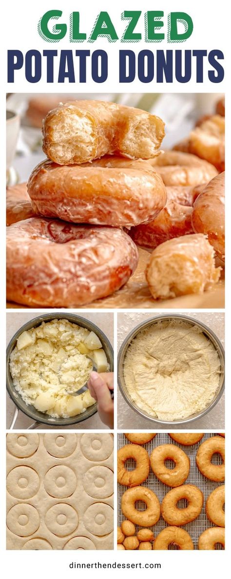 Glazed Yeast Donut Recipe, Potato Donuts Recipe Baked, Potato Flour Donut Recipe, Spudnuts Donut Recipe, Donut Balls Recipe, Donut Ball Recipe, Cruller Donut Recipe, Spudnuts Recipe, Potato Donuts Recipe