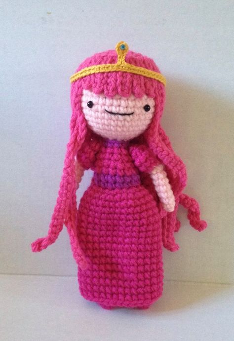 Adventure Time Crochet, Crochet Plushies, Princess Bubblegum, By Myself, Nova Scotia, Crochet Doll, Crocheted Item, Sell Handmade, Adventure Time