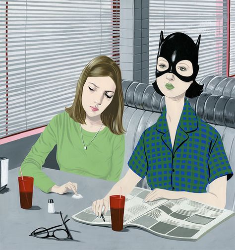 Bijou Karman, Daniel Clowes, Ghost World, Alternative Movie Posters, Fun Comics, Cultura Pop, Painting Illustration, Art Center, Movie Art