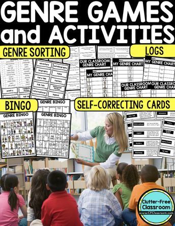 How to Teach Genres in Elementary School (The Benefits of and Strategies for Getting Kids to Read Different Genres) - Clutter-Free Classroom | by Jodi Durgin Genre Lessons Middle School, Literary Genres Activities, Teaching Fantasy Genre, Genre Lessons, Teaching Genre, Genre Activities, Teaching Theme, Genre Study, Reading Genres