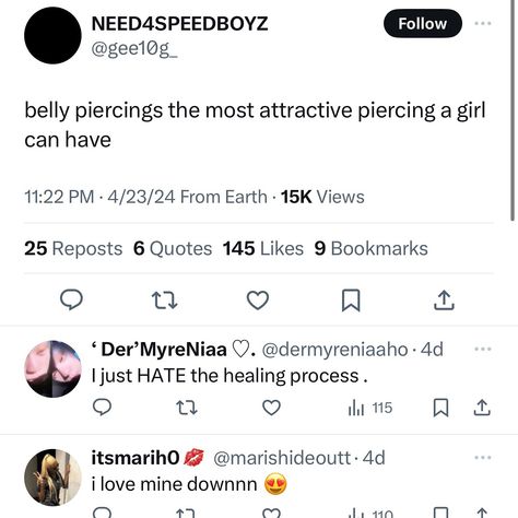 a belly piercing will literally take you from a 10 to a 100 , ask anybody🥰 the belly ring you’re wearing also makes a big difference 🥹 swipe to see belly ring inspo🛍️ • • • • • • • • #bellyring #bellyrings #bellypiercing #bellypiercings #bellybar #bellybars #bodyjewelry #aestheticjewelry #piercingideas #cutepiercings #piercingjewelry #piercingshop #piercinginspiration #navelring #navelrings #navelpiercing #navelpiercings #naveljewelry #bellyjewelry #navelbar #bellypierced #bellybuttonpierc... Belly Piercing Quotes, Piercing Tweets, Piercing Quotes Funny, Piercing Quotes, Strength Quotes God, Ring Inspo, Cute Date Ideas, Serious Quotes, Doing Me Quotes