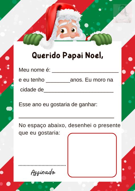 Folhas para cartinha de natal com envelope para imprimir|Cartinhas de Natal: Uma Atividade Encantadora para Educação Infantil e Ensino Fundamental - Professora Carolina Palhas Dreamcatcher Wallpaper, Baby Shark, Teacher Life, Dream Catcher, Envelope, Christmas