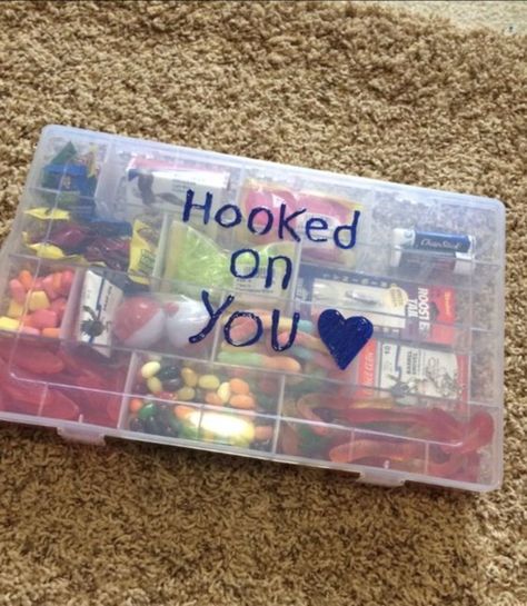 Gift For Country Boyfriend, Gifts For Country Boyfriend, Country Boyfriend Gifts, Tackle Box Gift, Country Boyfriend, Diy Valentines Day Gifts For Him, Valentine's Day Gifts For Him, Boo Gift, Boo Baskets