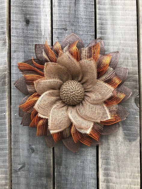 Fall Flower Wreath, Fall Monogram Wreath, Fall Monograms, Fall Hydrangea Wreath, Flower Fall, Farmhouse Fall Wreath, Burlap Flower Wreaths, Fall Hydrangea, Fall Grapevine Wreaths