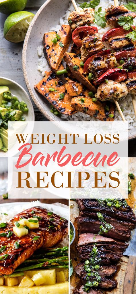 31 Summer BBQ Recipes That Will Help You Lose Fat In The Sun! - TrimmedandToned Bbq Healthy Recipes, Low Calorie Bbq Recipes, Healthy Summer Bbq Recipes, Low Calorie Grilling Recipes, Low Fat Grilling Recipes, Healthy Bbq Meals, Low Fat Summer Meals, Low Calorie Grill Recipes, Healthy Grilling Recipes Clean Eating